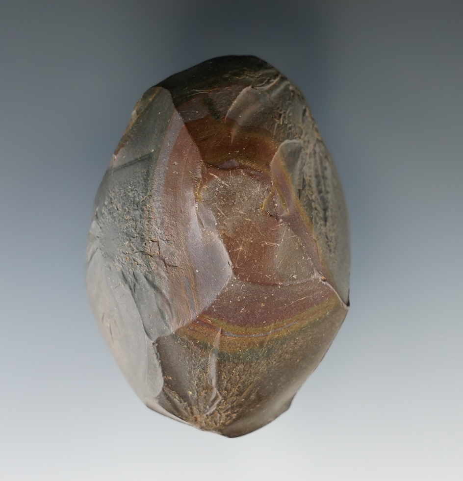 Very unique 2 5/8" Mesolithic Flint artifact found in Western Australia in the 1930's.