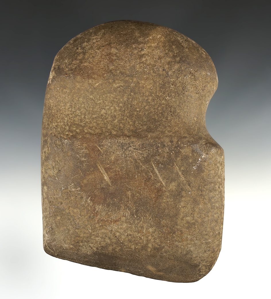 Large! 6 5/8" x 5" long 3/4 Grooved well used Camp Axe found in the Maryland area.