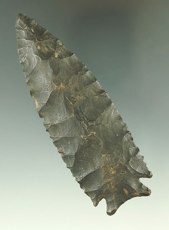 4" River stained Stilwell that is thin with great workmanship found in Tennessee.