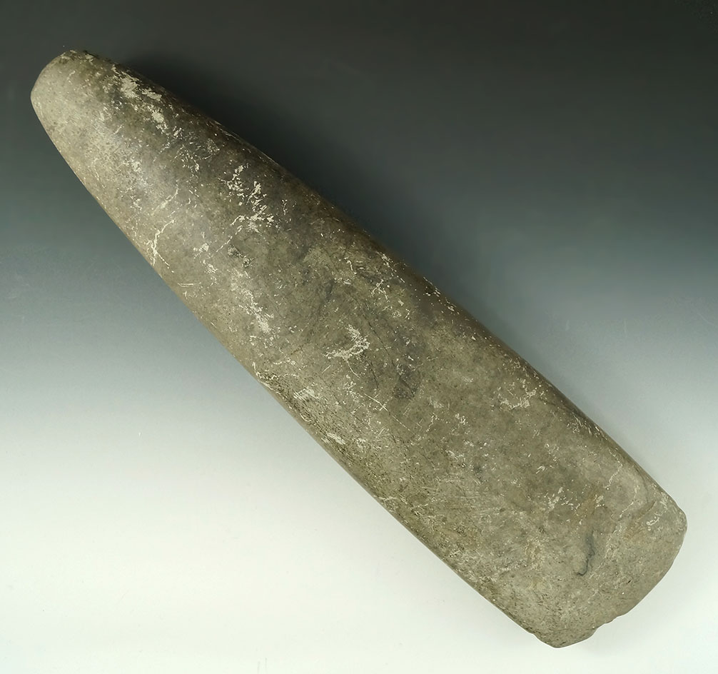 Simply massive! 12 5/8" long heavily patinated Celt found in Christian Co., Kentucky.