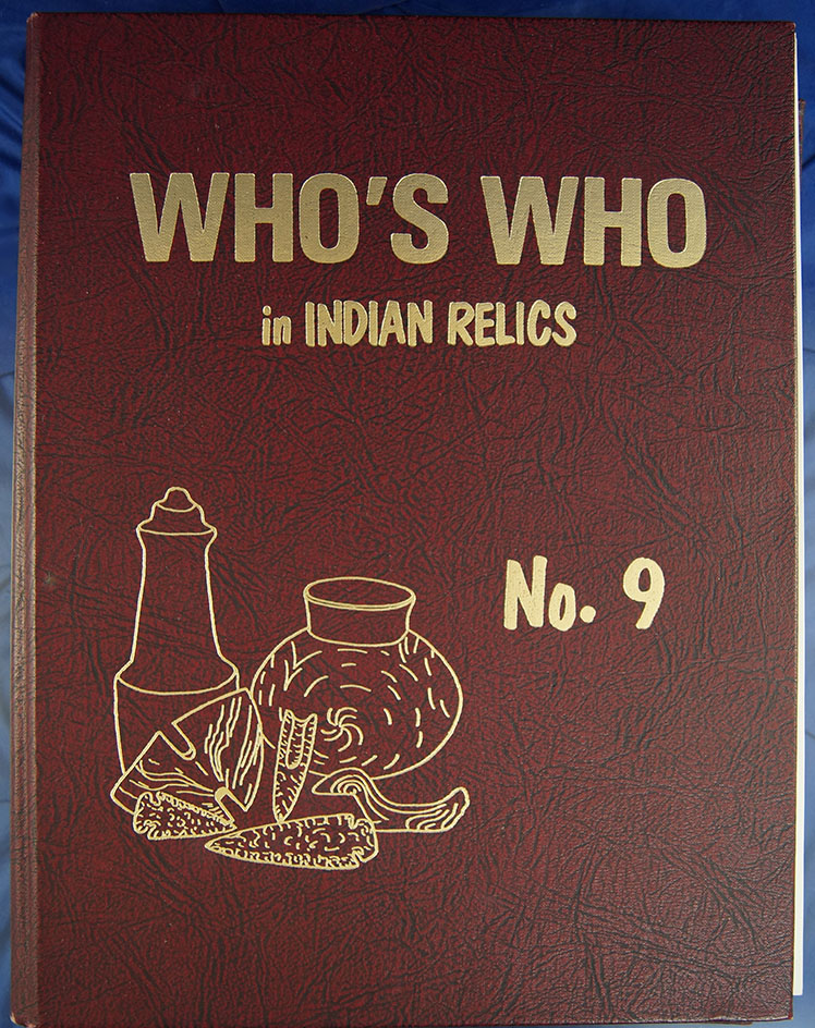 Who's Who in Indian Relics #9. Spine is broken.
