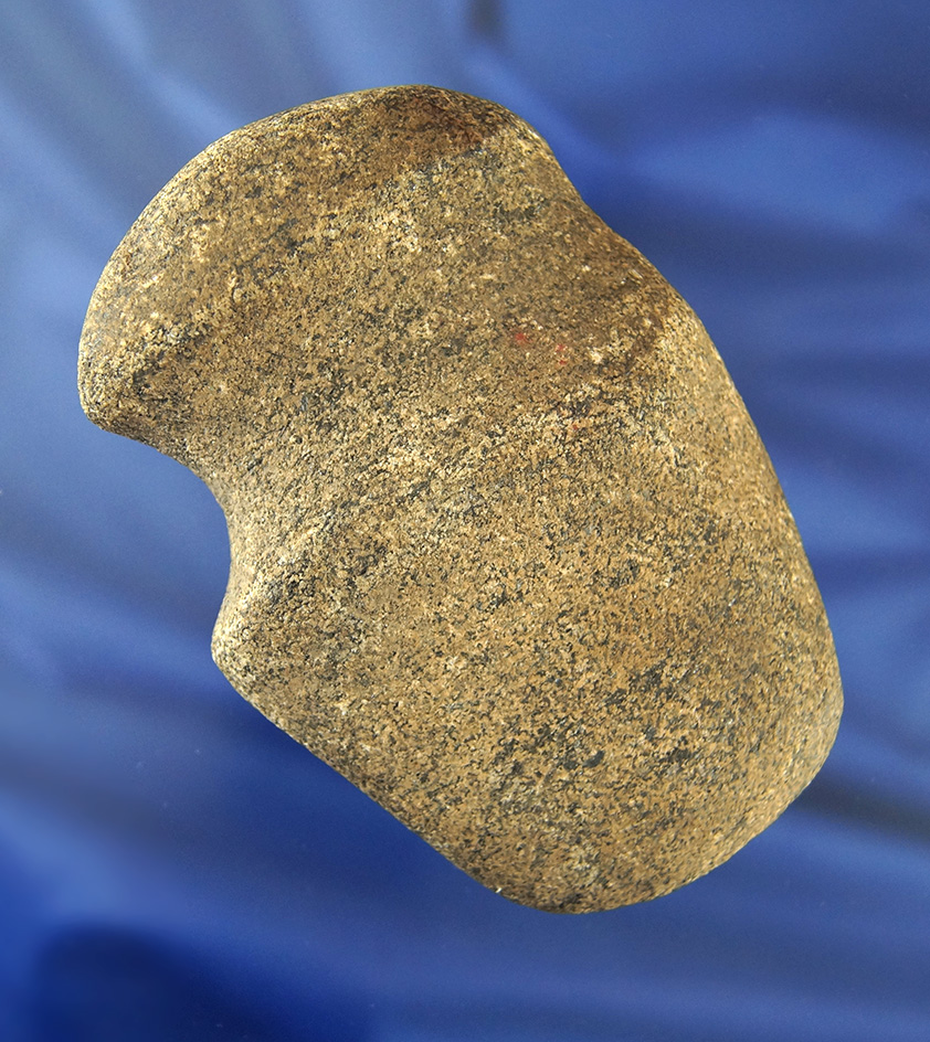 4 1/4" long 3/4 grooved Axe found in Wood Co., Ohio. Ex. Jeff Doren Collection.