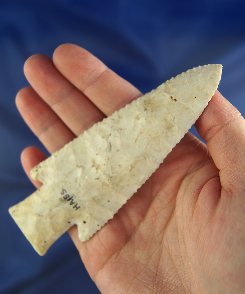 4 5/8" Burlington Hardin with a restored base found in Missouri.