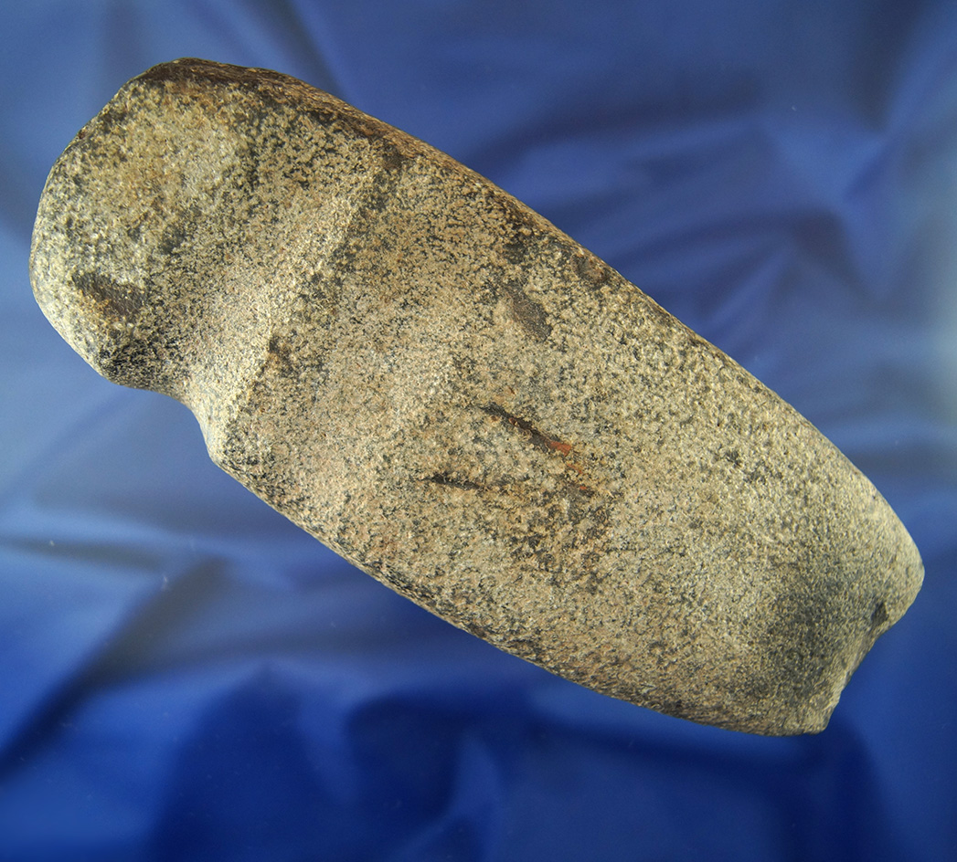 8 1/8" Rare Style Double Grooved Hohokam Axe found SE of Lordsburg, New Mexico.