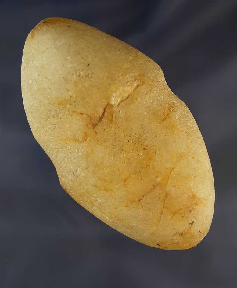 Rare! Fully grooved 3 1/8" long Historic Era fully grooved Clubhead - Washington Co., Arkansas.