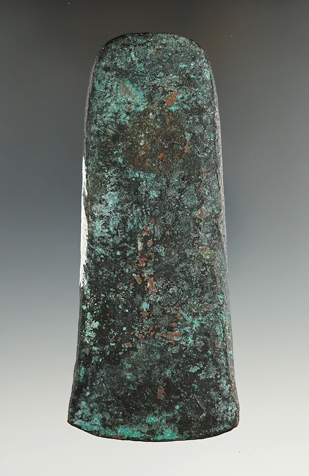 4 3/4" copper Celt in excellent in condition found in Chillicothe Ohio.