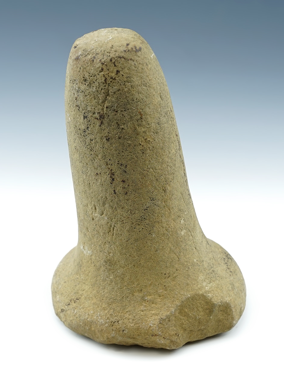 6 5/8" Tall Bell Pestle found in Illinois.