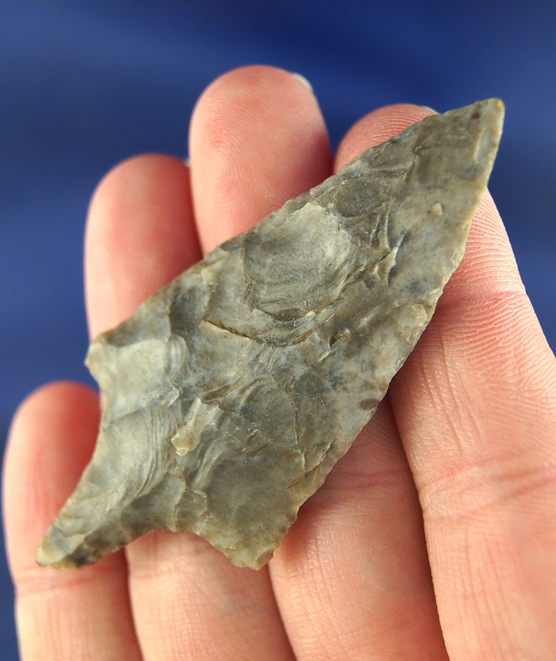 2 9/16" Stemmed Dartpoint found in Arkansas.