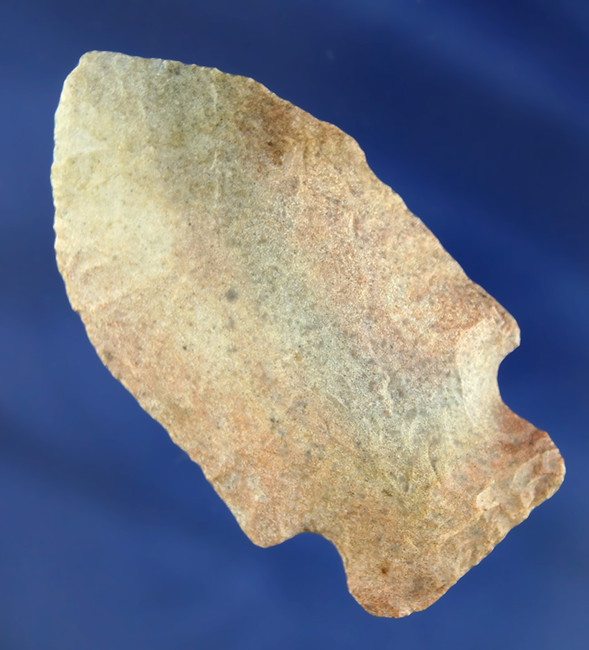 2 9/16" nicely flaked Stone Square Stem found in Benton Co.,  Missouri.