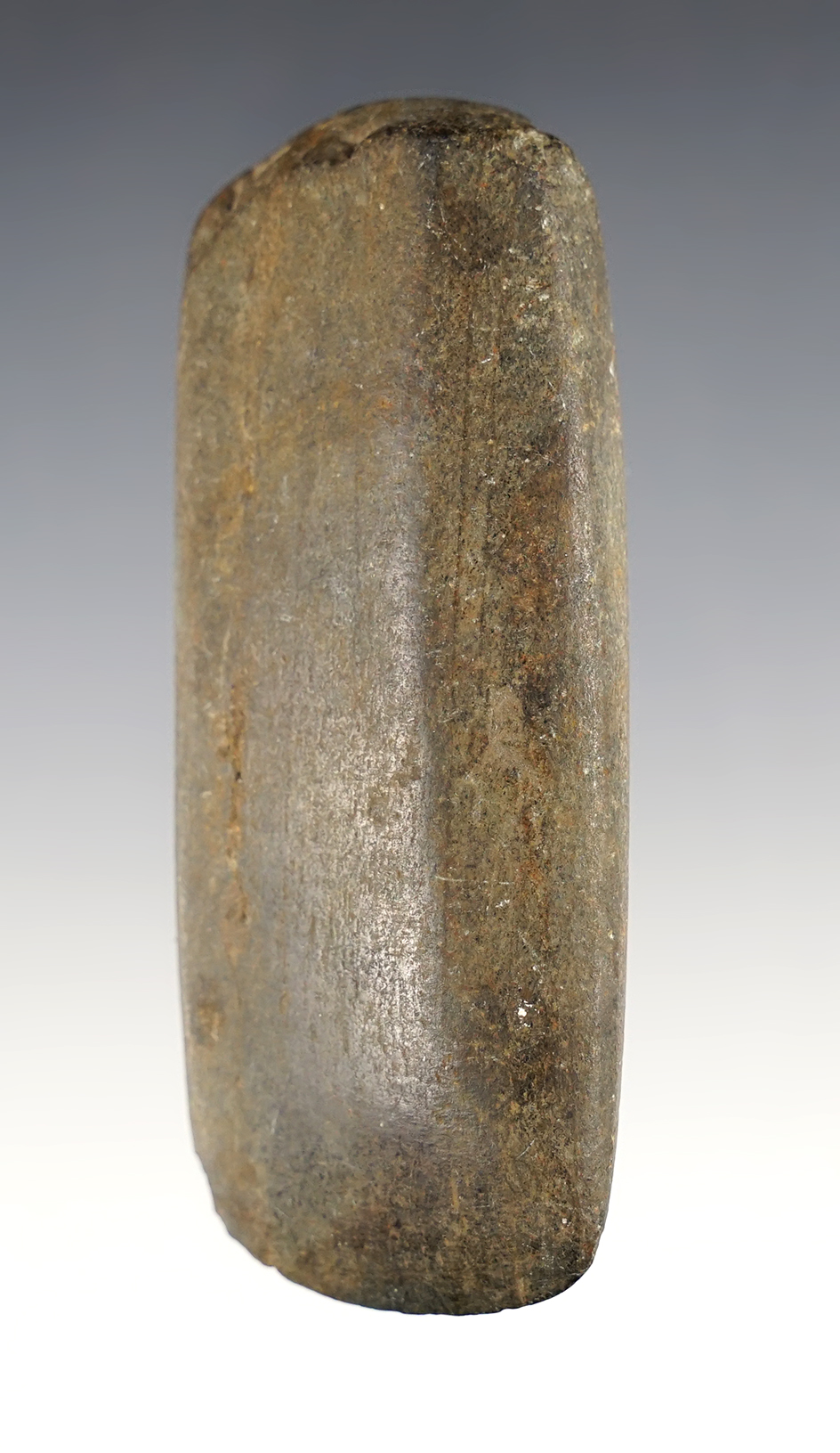 3 1/2" Hardstone Adze in excellent condition recovered in Cayuga Co., New York.