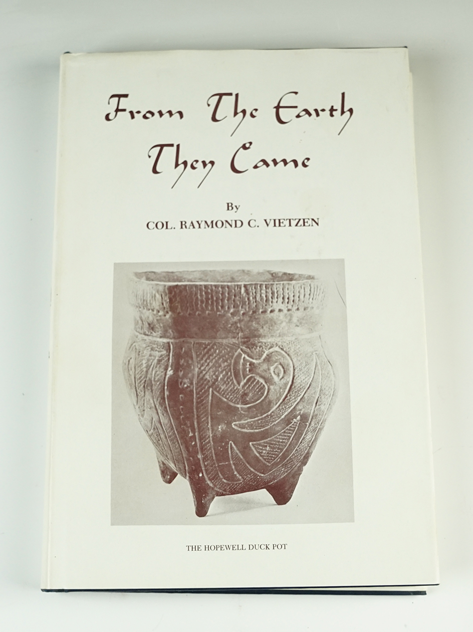 Hardback Book:" From The Earth They Came" Vietzen, 1978. Original dust jacket, good condition. 