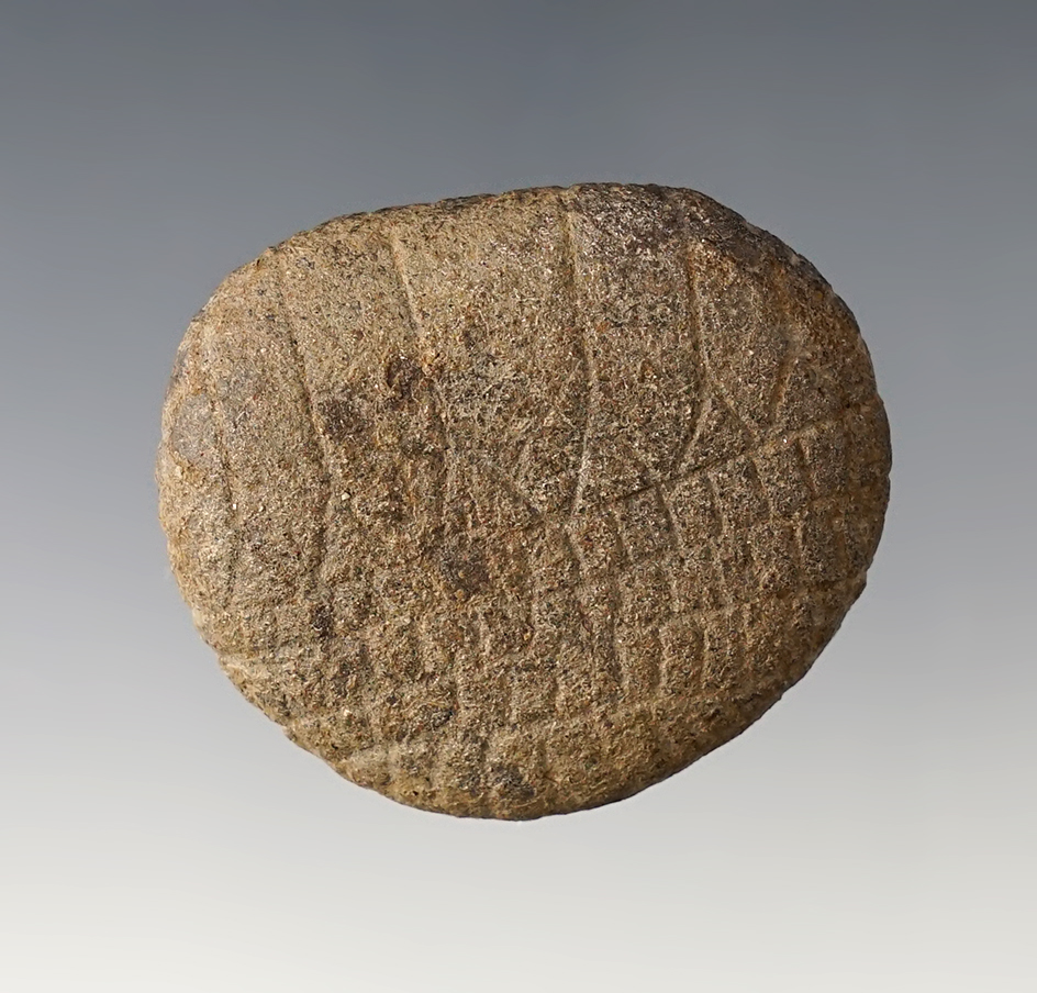 Very unique Stone with intricate engravings found by Ernie Cowles in Klickitat Co., Washington.