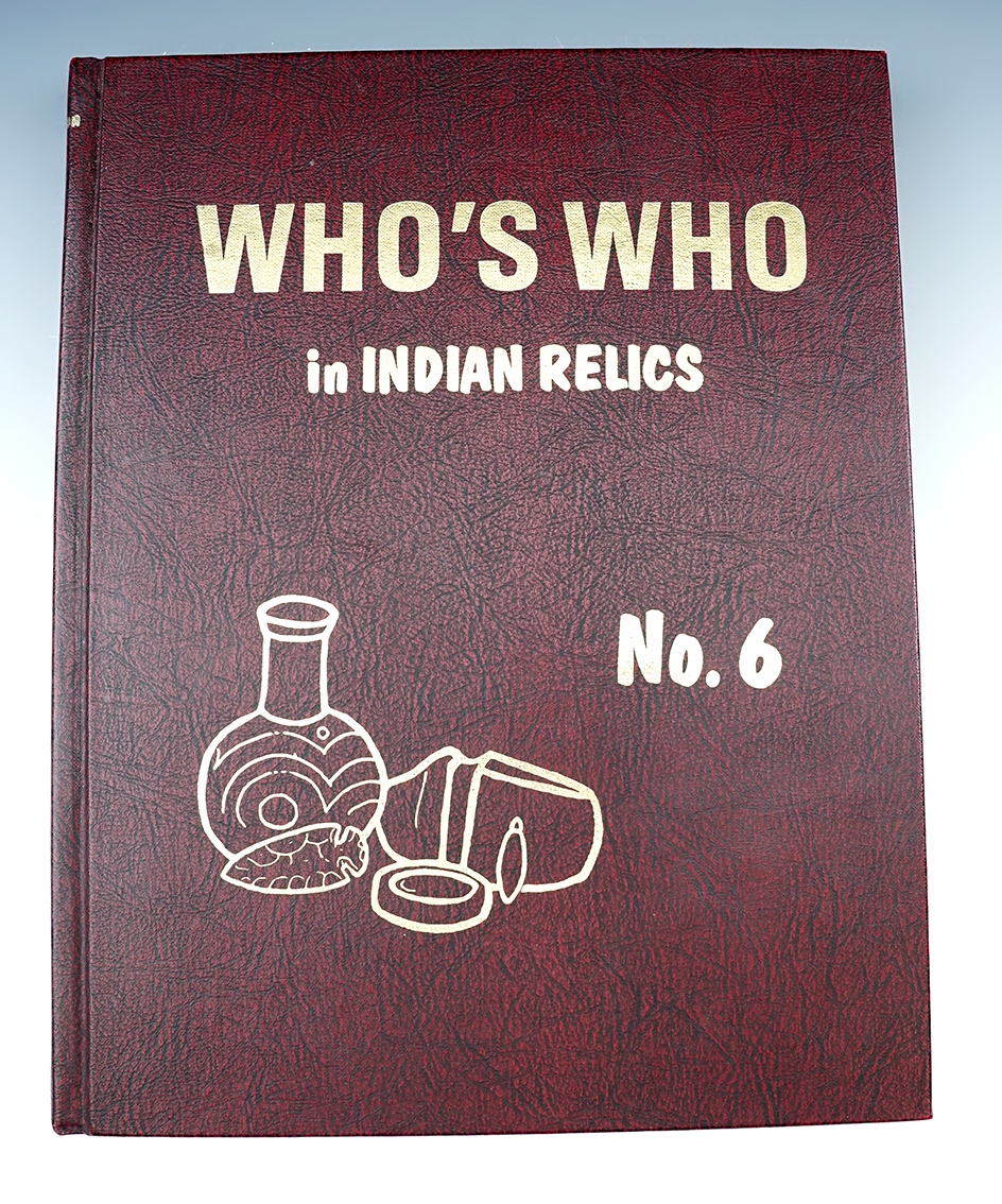 Hardback Book: Who's Who in Indian Relics No. 6. First edition.