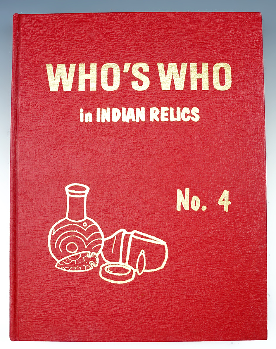 Hardback Book: Who's Who in Indian Relics No. 4. Second printing 1991.