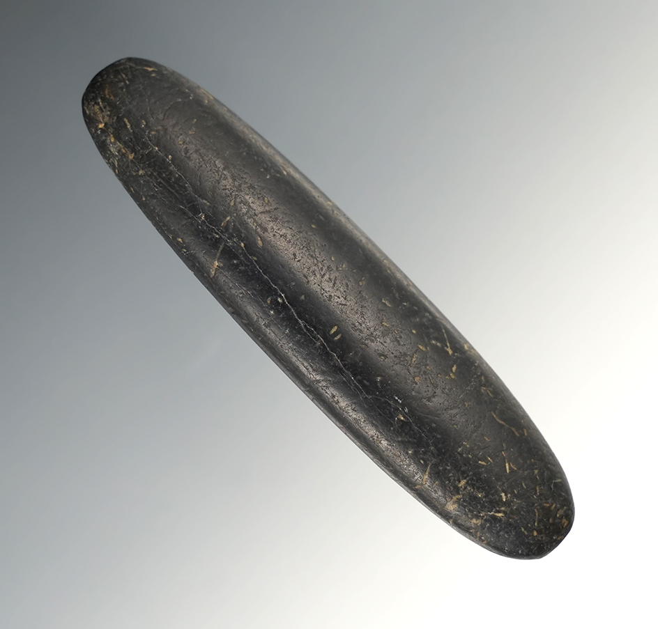 3 1/16" Nicely styled Hardstone Elliptical Weight found in New Mexico.