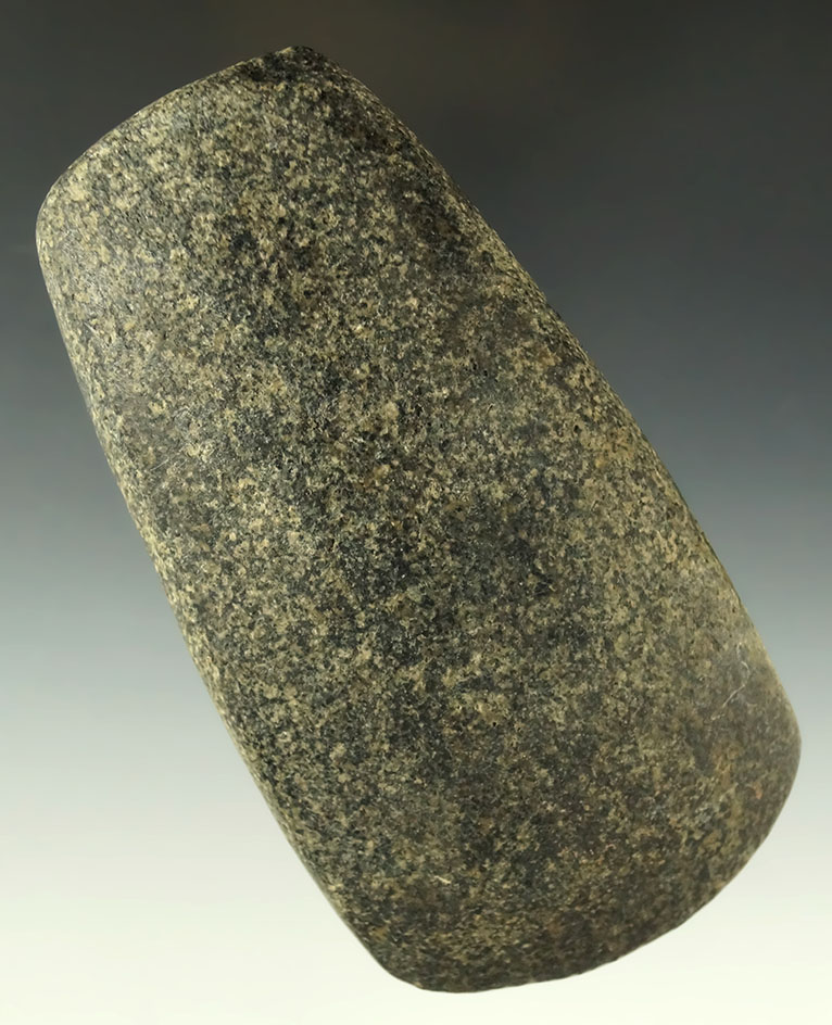 Excellent overall polish on this 4 1/4" Hardstone square block style Celt - northeastern Missouri.