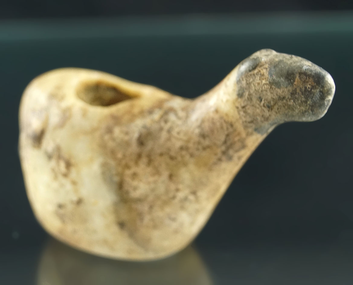 Vicuna Conopa, Quechua/Inca, made from a nice semi translucent stone found in Pisac, Peru.