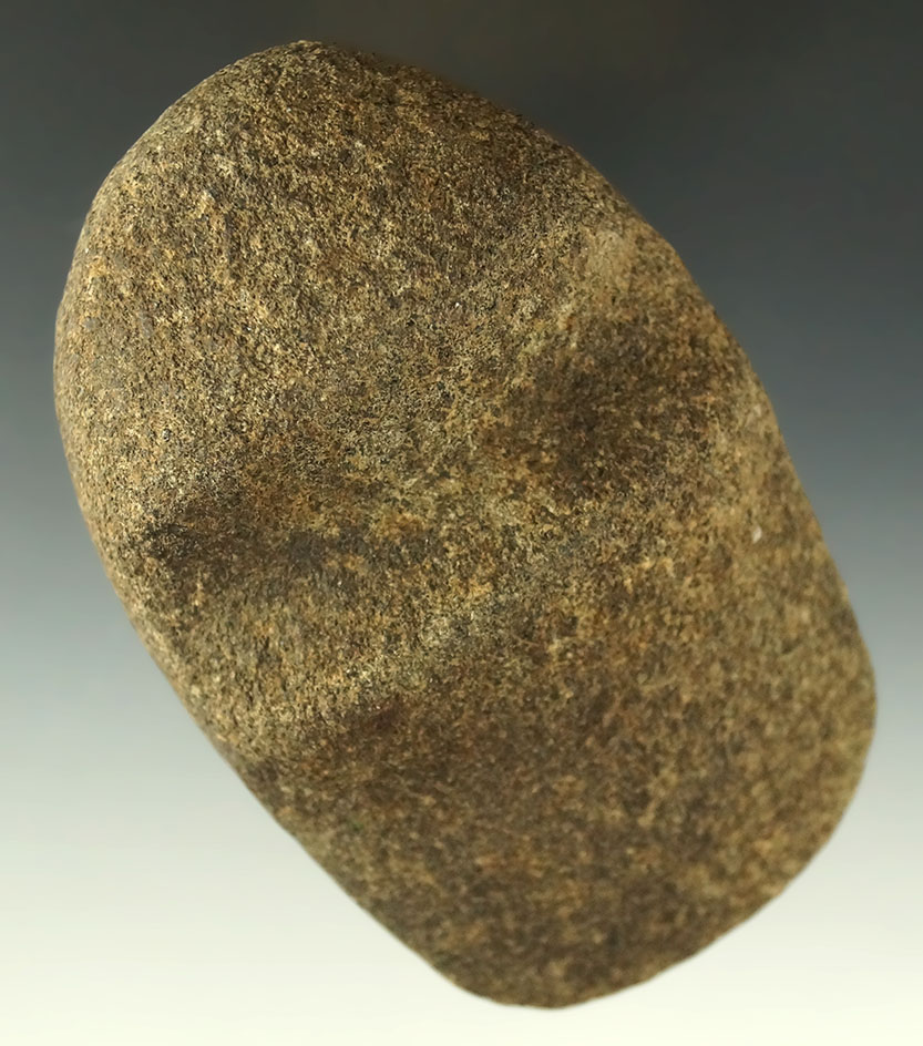 4" tall rare style half grooved Keokuk Axe found in Lee County Iowa.