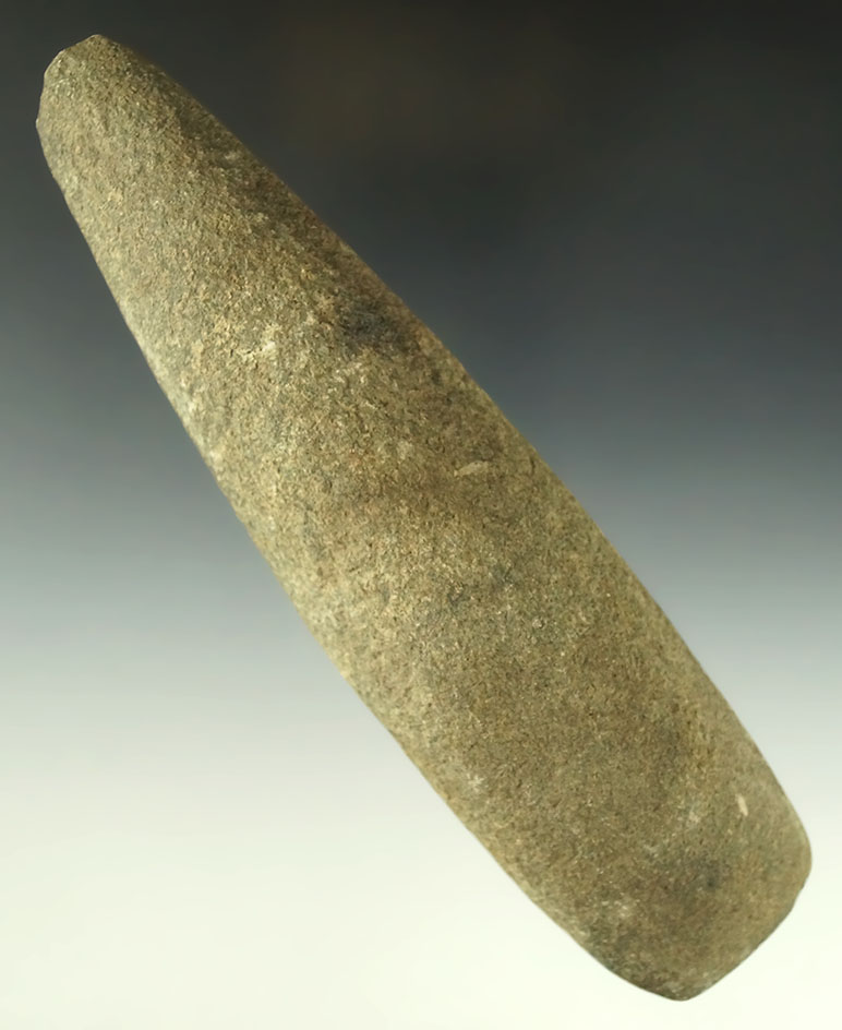 6 1/4" Humpback Adze found in southern Michigan. Ex. Phil Wagle collection.