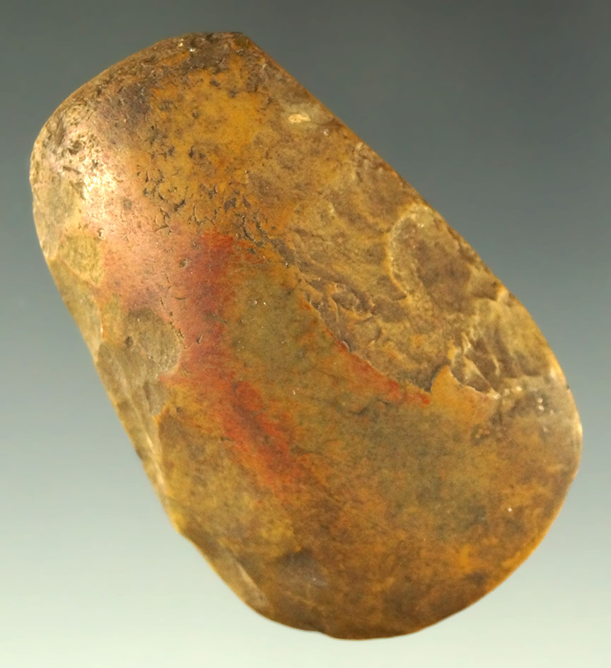 Rare! 2 1/8" miniature Celt made from highly polished Jasper found on a shelf in the basement…