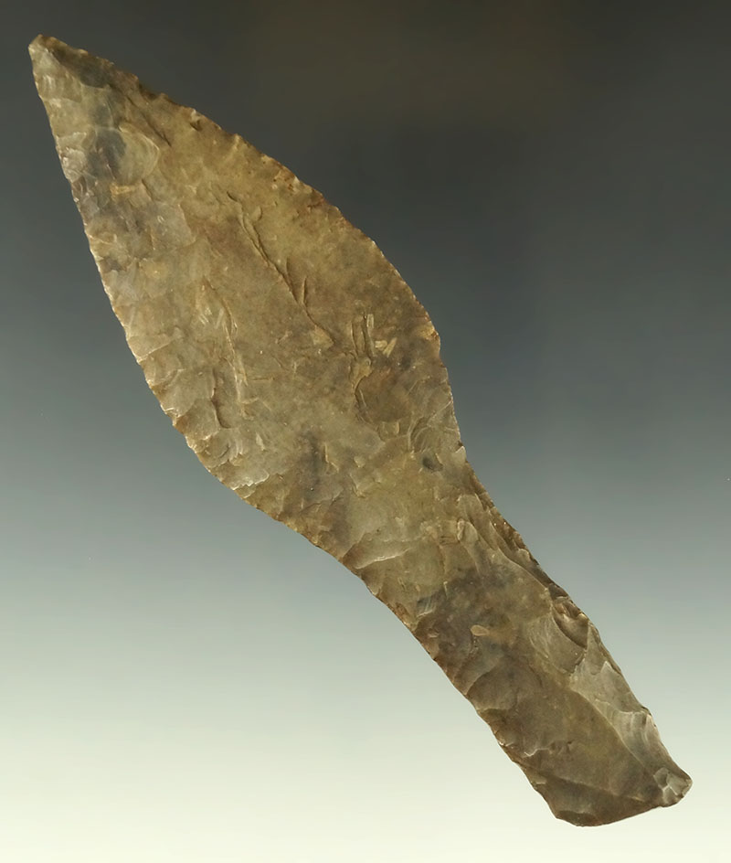 5 1/2" nicely flaked and heavily patinated Danish Dagger found on a shelf in the basement….