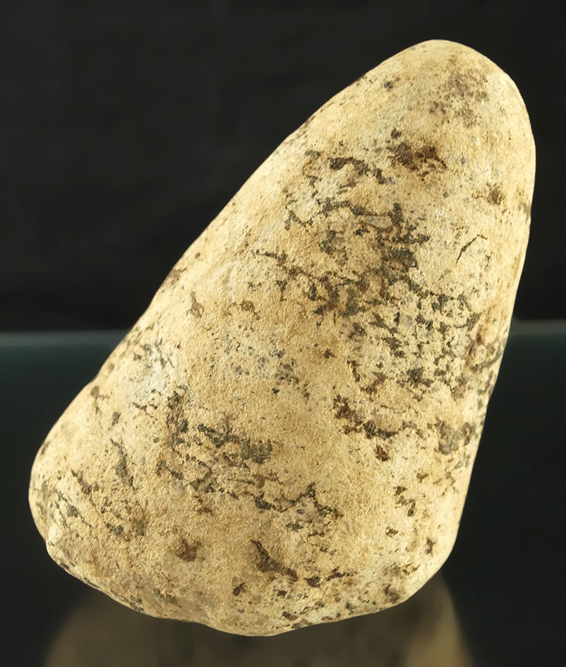 4 1/2" Conical Pestle made from Gneiss found in Hillsdale County Michigan.