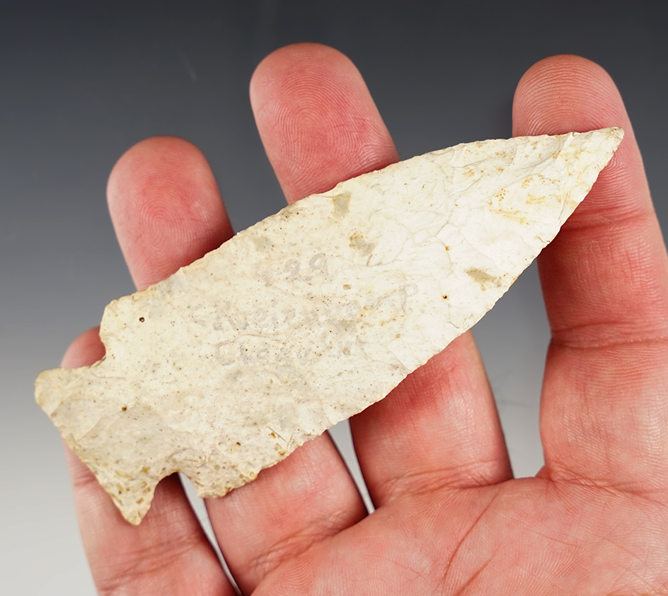 4" Cornernotch Knife found in St. Clair Co., Missouri.