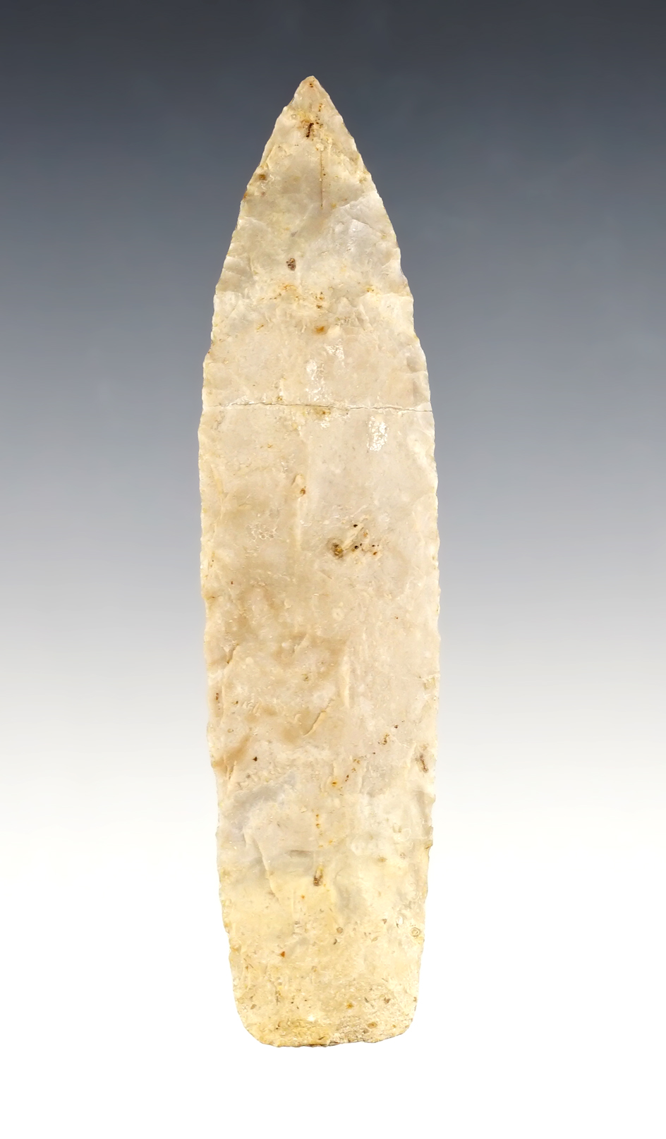 Well made 4" Agate Basin found in Henderson Co., Illinois.