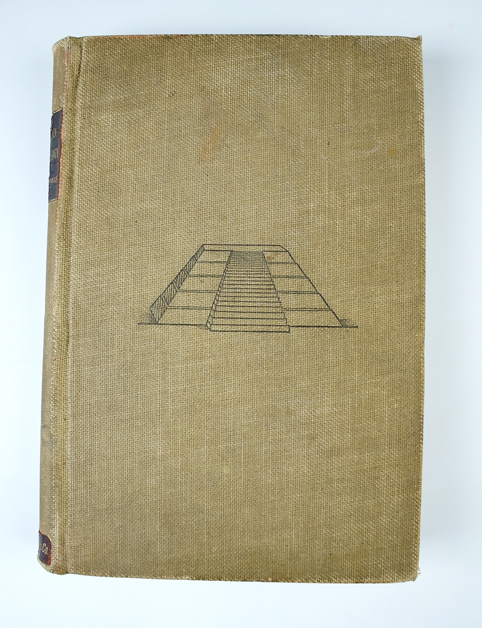 Hardcover Book: "American Archaeology" by Cyrus Thomas, 1898.