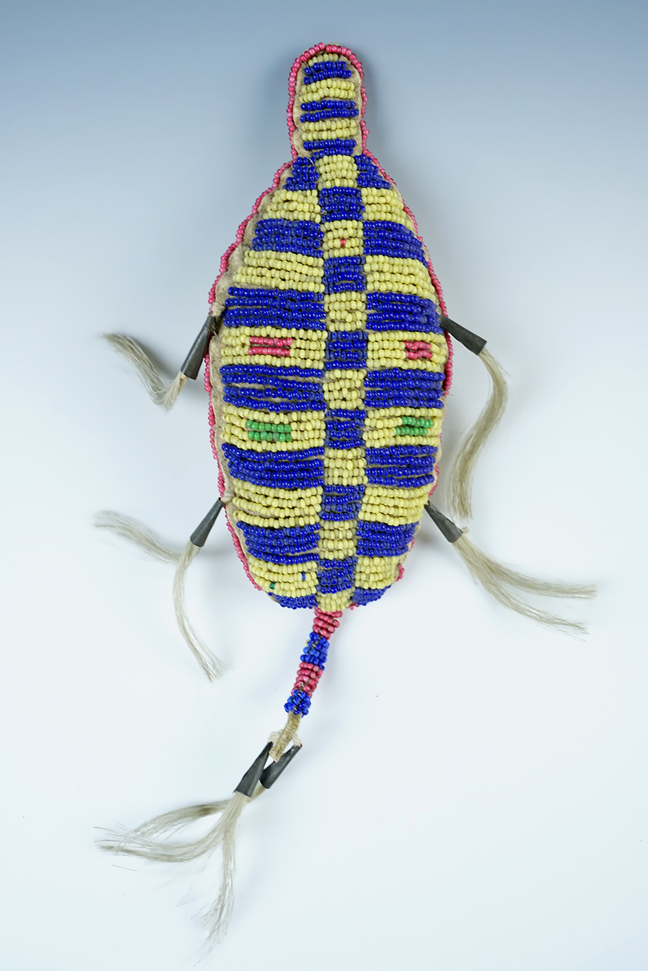 7 5/8" Wonderfully beaded Fetish in excellent condition. 