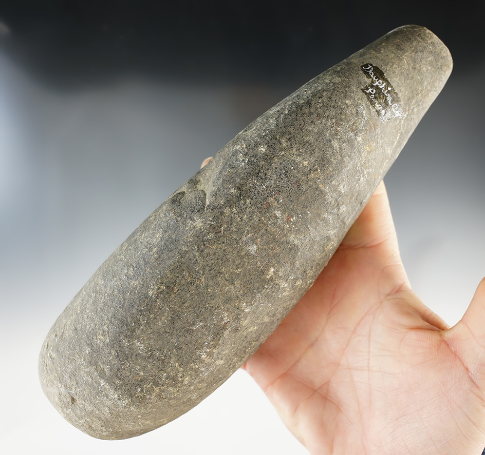 8 1/8" Stone Pestle found in Dauphin Co., Pennsylvania.