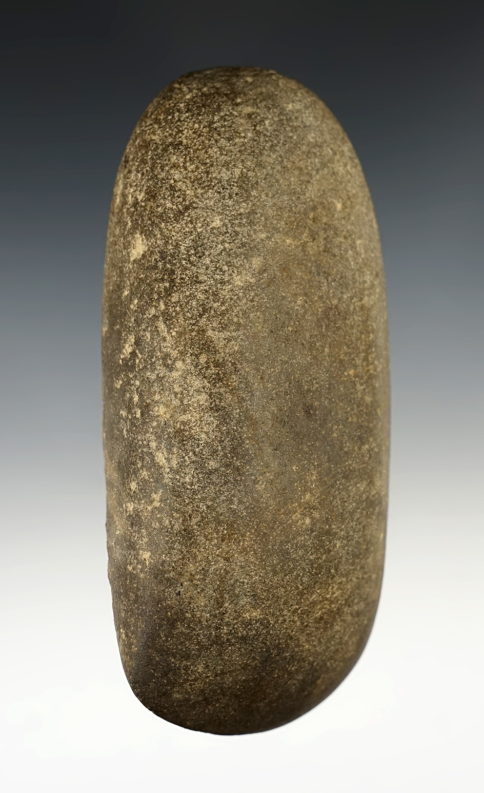 Well styled 4 13/16" Hardstone Celt in excellent condition. Found in Kanawha Co., West Virginia.