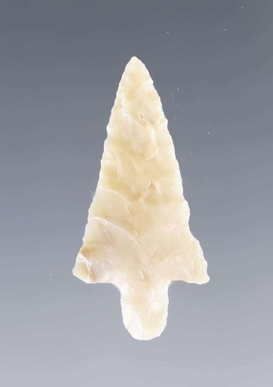 1 1/16" Wallula that is thin and well made from high grade Flint. Columbia River, Washington.