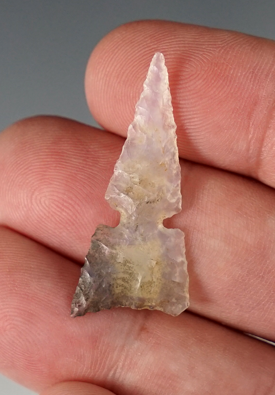 Incredible style on this 1 7/16" Pueblo Sidenotch made from highly translucent Agate, New Mexico.