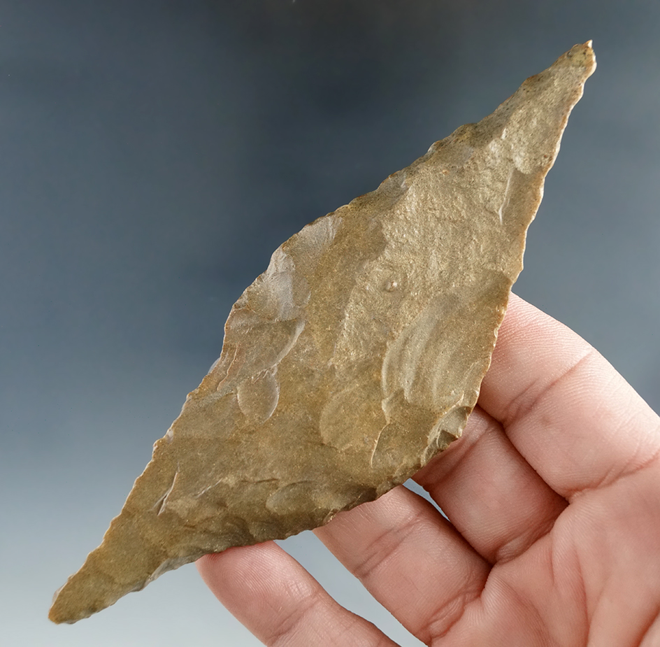 4 15/16" Harahey Knife found in Kansas.