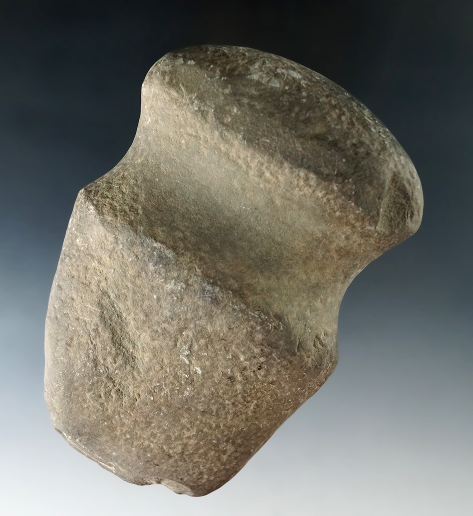 4 5/8" full grooved Axe found in New Jersey.