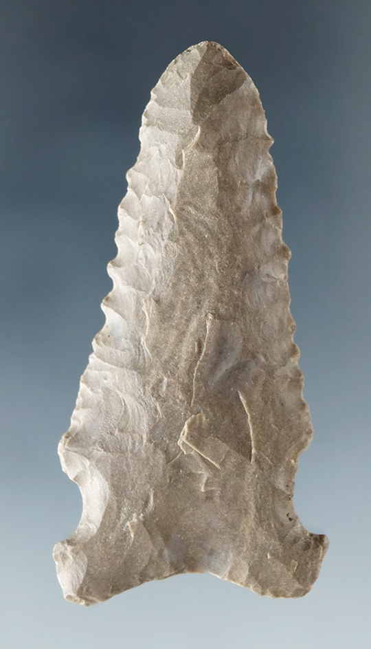 1 7/16" Archaic Sidenotch found by David Rich in the late 1960s on the Buffalo  River, TN.