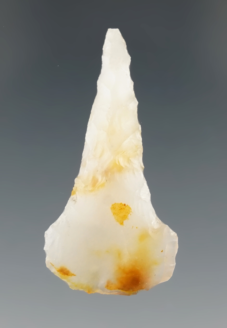 1 9/16" Expanded Base Drill  - translucent agate found near the Dalles, Columbia River.