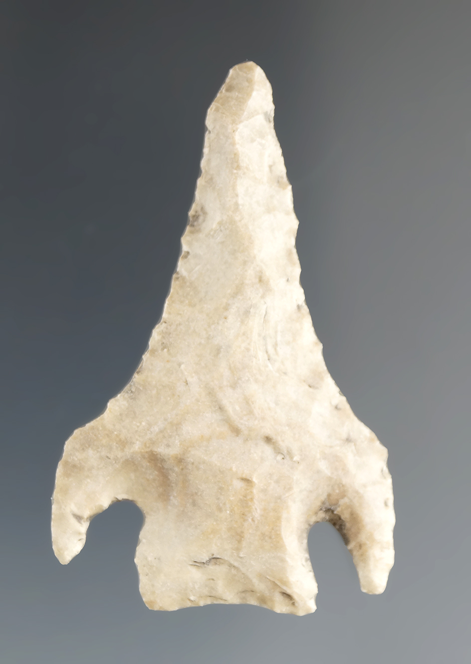 2" Marshall Drill made from tan Edwards chert found in Kerr Co. Texas.Bill Arnold COA.