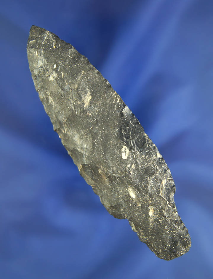 4 5/16" Coshocton Flint Adena that is nicely made found in Wheeling West Virginia.