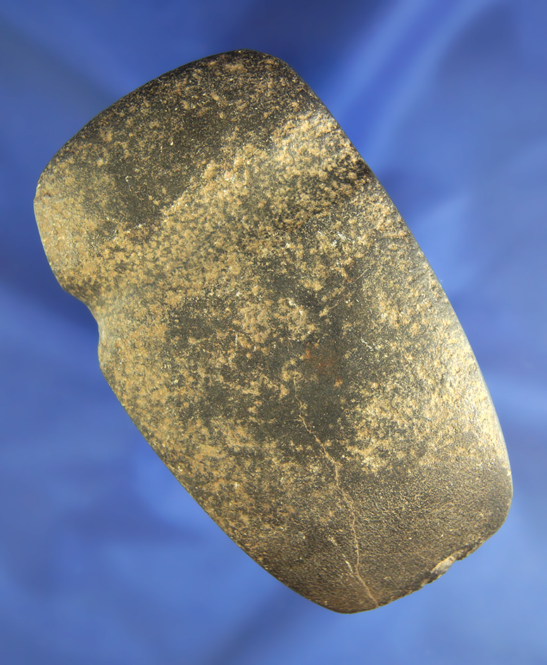 3 3/4" long 3/4 grooved Axe in perfect condition found near an Indian cave in Richardson Co., NE