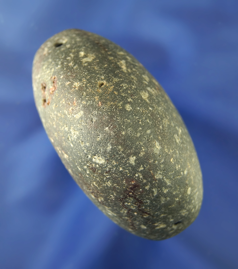 Very well defined and nicely scooped 3" long Hardstone Boatstone found in Portage Co.,  Ohio.