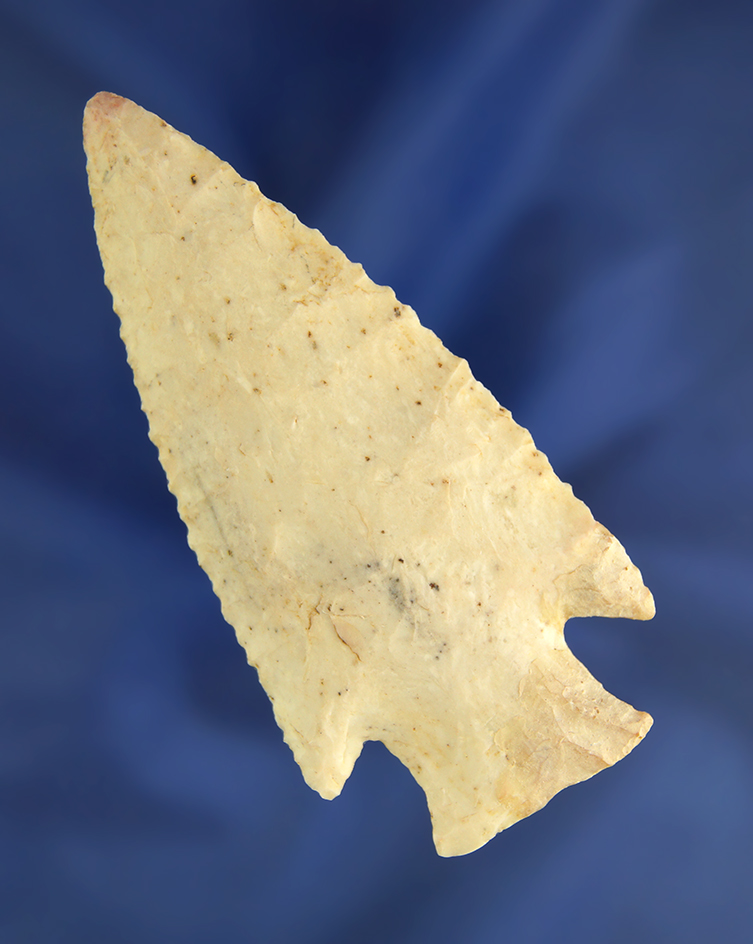 3 1/2" Hardin with minor restoration to a corner of one ear and a corner of the base. Illinois.