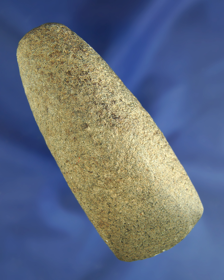 3 7/8" Hardstone Celt in excellent condition found in Ohio. Ex. Cliff Bauer collection.