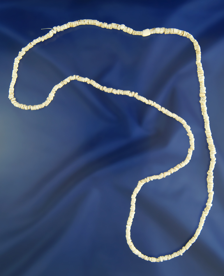 23" long history and of drilled Historic Era Beads.