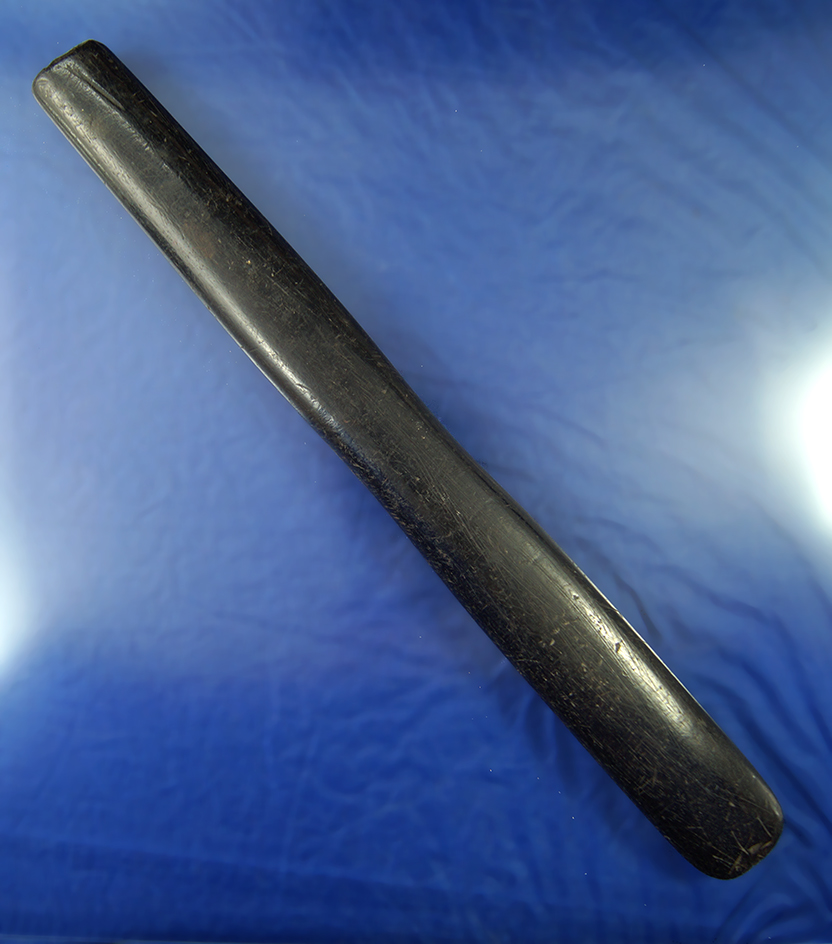 Large and nice! 13 1/4" Inuit Celt found in Alaska. Very heavily patinated artifact.