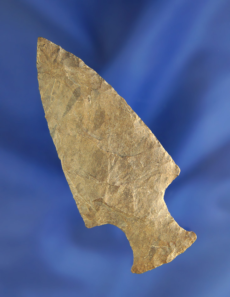 2 7/8" Motley - very nicely made from Dover Flint found in Tennessee.  Bennett COA.