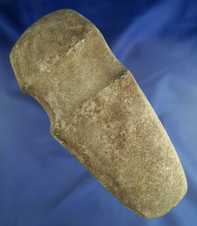 7 9/16" long 3/4 grooved Axe in very nice condition found in Medina Co.,  Ohio.  Bennett COA.