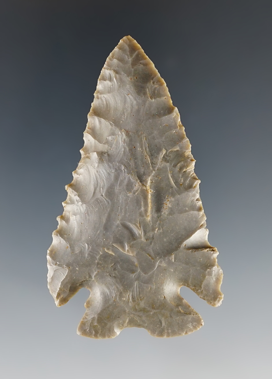 2 3/4" Notched Base Dovetail made from hornstone found in Hart Co., Kentucky.