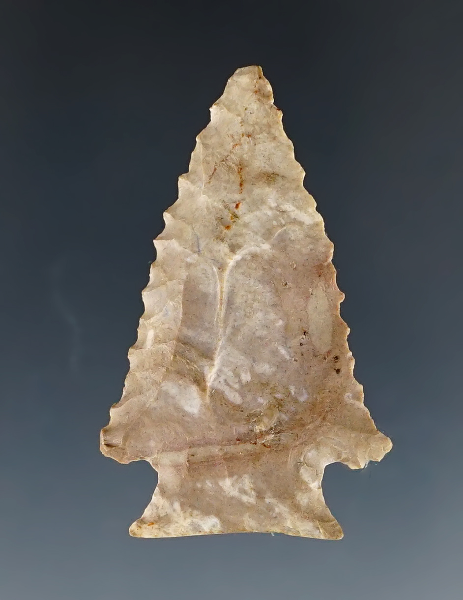 1 3/4" Ft. Payne Flint Decatur Point found in Northern Kentucky.